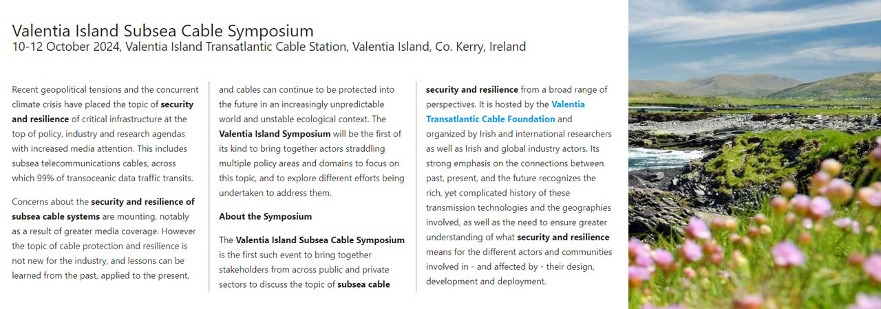 Valentia Island Subsea Cable Symposium